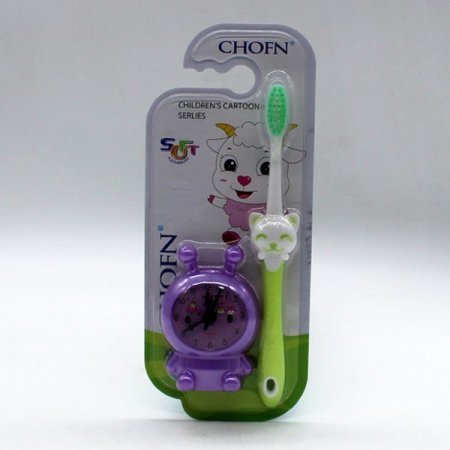 تشوفن - فرشاة اسنان للاطفال مع ساعة