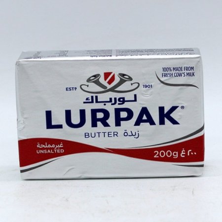 لورباك - زبدة  من الحليب 200 غم 