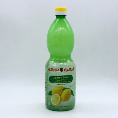 الزهراء - عصير ليمون 1 لتر 